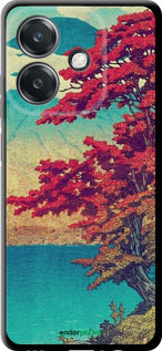TPU чехол С изображением природы для Oppo A3X 4G/5G - 6469b-3815 изображение 