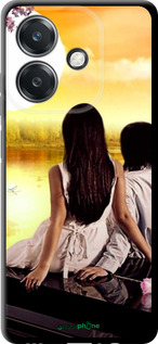 TPU чехол Sunset для Oppo A3 4G - 6607b-3846 изображение 