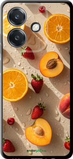 TPU чехол Фрукты 3 для Oppo A3 4G - 6703b-3846 изображение 