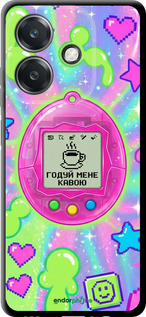 TPU чехол Y2K Aesthetic Retro Pet: Годуй мене кавою для Oppo A3X 4G/5G - 6784b-3815 изображение 