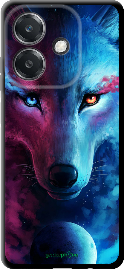TPU чехол Арт-волк для Oppo A3 4G - 3999b-3846 изображение 