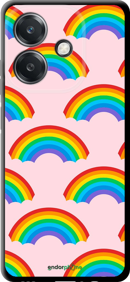 TPU чехол Rainbows для Oppo A3X 4G/5G - 4478b-3815 изображение 