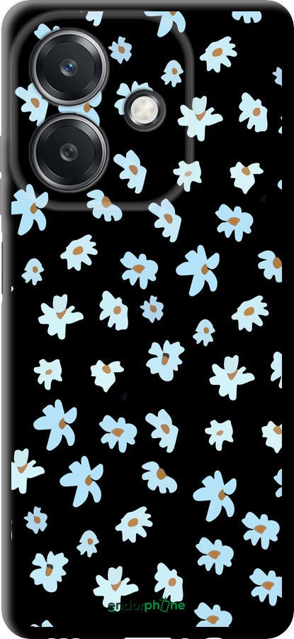 TPU чехол Цветочный для Oppo A3X 4G/5G - 4900b-3815 изображение 