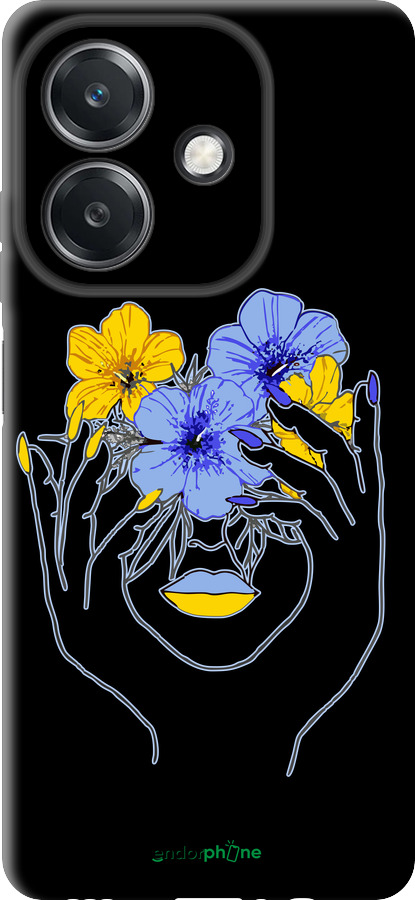 TPU чехол Девушка v4 для Oppo A3 4G - 5276b-3846 изображение 