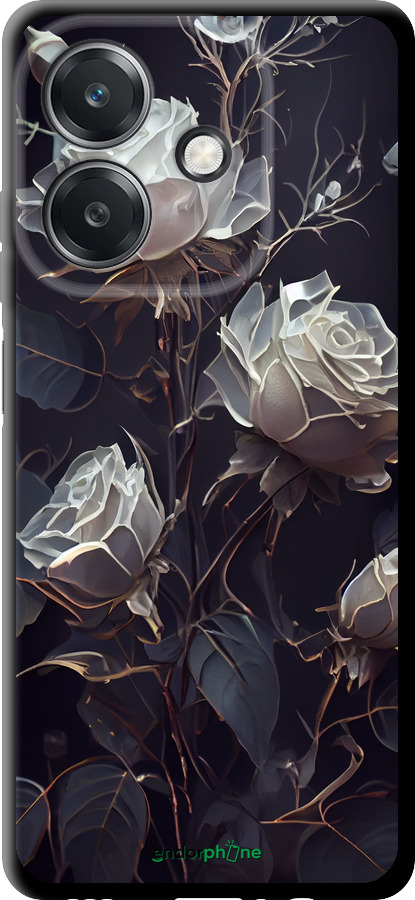 TPU чехол Розы 2 для Oppo A3X 4G/5G - 5550b-3815 изображение 