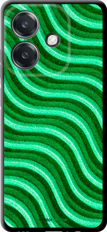TPU чехол Волнистые линии для Oppo A3X 4G/5G - 5578b-3815 изображение 