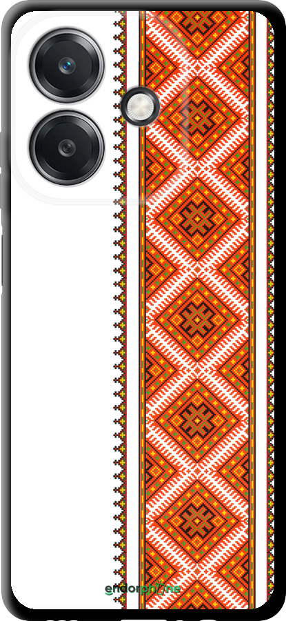 TPU чехол Вышиванка 25 для Oppo A3X 4G/5G - 593b-3815 изображение 
