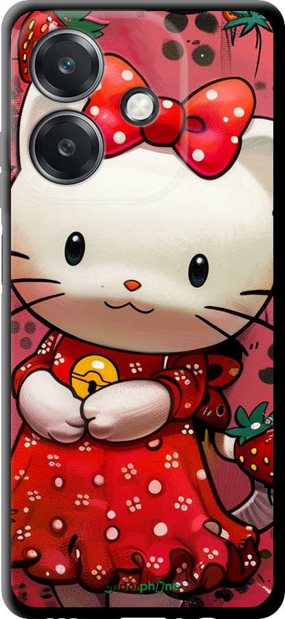 TPU чехол hello kitty1 для Oppo A3 4G - 6036b-3846 изображение 