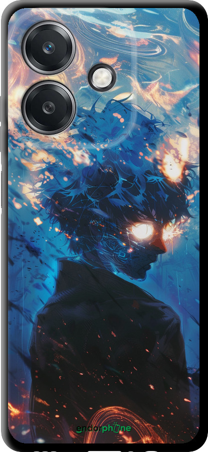 TPU чехол Сатору Годжо для Oppo A3 4G - 6129b-3846 изображение 