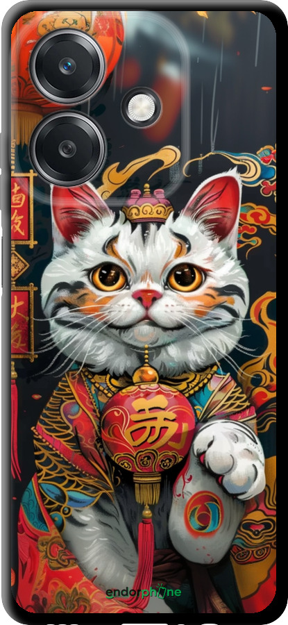 TPU чехол China Cat v2 для Oppo A3 4G - 6135b-3846 изображение 
