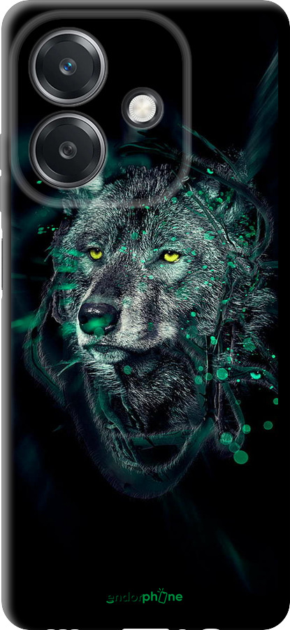 TPU чехол Wolf для Oppo A3 4G - 6610b-3846 изображение 