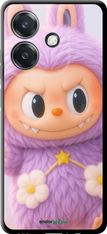 TPU чехол Лабубу для Oppo A3 4G - 6708b-3846 изображение 