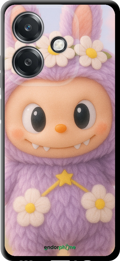 TPU чехол Лабубу 1 для Oppo A3 4G - 6709b-3846 изображение 