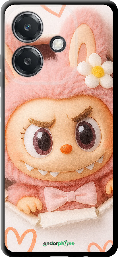 TPU чехол Лабубу 2 для Oppo A3 4G - 6710b-3846 изображение 