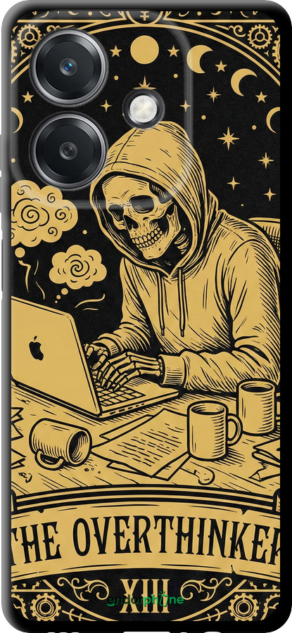 TPU чехол The Overthinker для Oppo A3X 4G/5G - 6774b-3815 изображение 