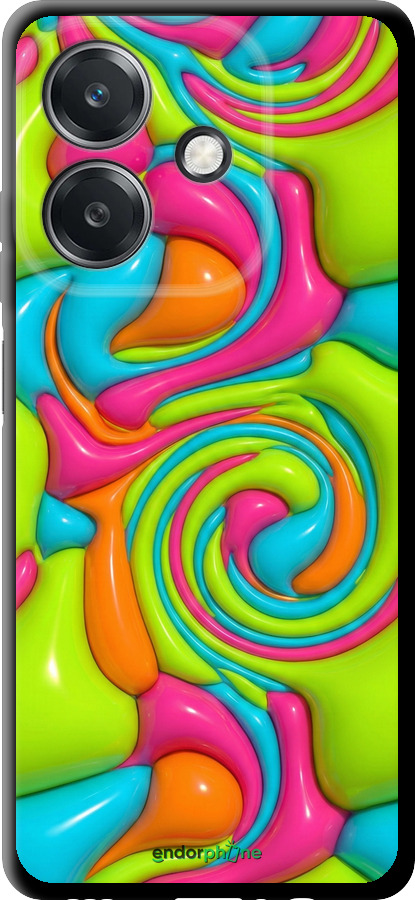 TPU чехол Y2K Jelly Dream для Oppo A3 4G - 6780b-3846 изображение 