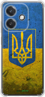 Силикон с усиленными углами чехол Флаг и герб Украины 2 для Oppo A3X 4G/5G - 378sp-3815 изображение 