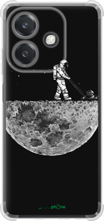 Силикон с усиленными углами чехол Moon in dark для Oppo A3X 4G/5G - 4176sp-3815 изображение 