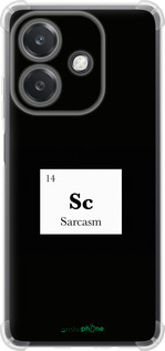 Силикон с усиленными углами чехол Сарказм для Oppo A3X 4G/5G - 4501sp-3815 изображение 