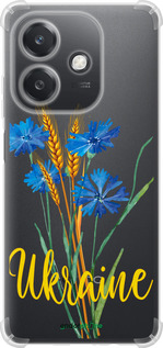 Силикон с усиленными углами чехол Ukraine v2 для Oppo A3X 4G/5G - 5445sp-3815 изображение 
