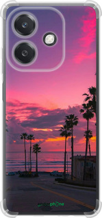 Силикон с усиленными углами чехол Пальмы для Oppo A3X 4G/5G - 5873sp-3815 изображение 