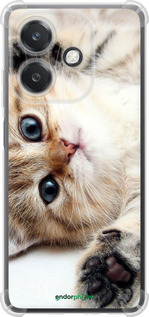 Силикон с усиленными углами чехол Котик для Oppo A3X 4G/5G - 6024sp-3815 изображение 