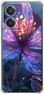 Силикон с усиленными углами чехол Магический цветок для Oppo A3X 4G/5G - 6038sp-3815 изображение 