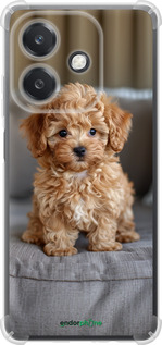Силикон с усиленными углами чехол Mini-maltipoo для Oppo A3X 4G/5G - 6158sp-3815 изображение 