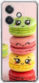 Силикон с усиленными углами чехол Печенье для Oppo A3X 4G/5G - 6693sp-3815 изображение 