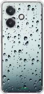 Силикон с усиленными углами чехол Стекло в каплях для Oppo A3X 4G/5G - 848sp-3815 изображение 
