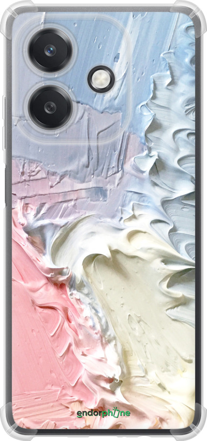 Силіконовий протиударний с посиленими кутами чехол Пастель для Oppo A3X 4G/5G - 3981sp-3815 изображение 