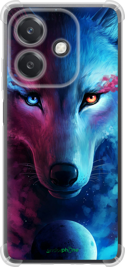 Силикон с усиленными углами чехол Арт-волк для Oppo A3X 4G/5G - 3999sp-3815 изображение 