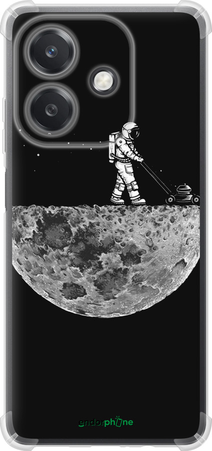 Силикон с усиленными углами чехол Moon in dark для Oppo A3X 4G/5G - 4176sp-3815 изображение 