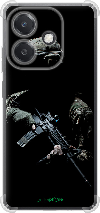 Силикон с усиленными углами чехол Защитник v3 для Oppo A3X 4G/5G - 5226sp-3815 изображение 