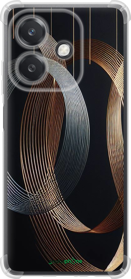 Силикон с усиленными углами чехол Симфония для Oppo A3X 4G/5G - 5835sp-3815 изображение 