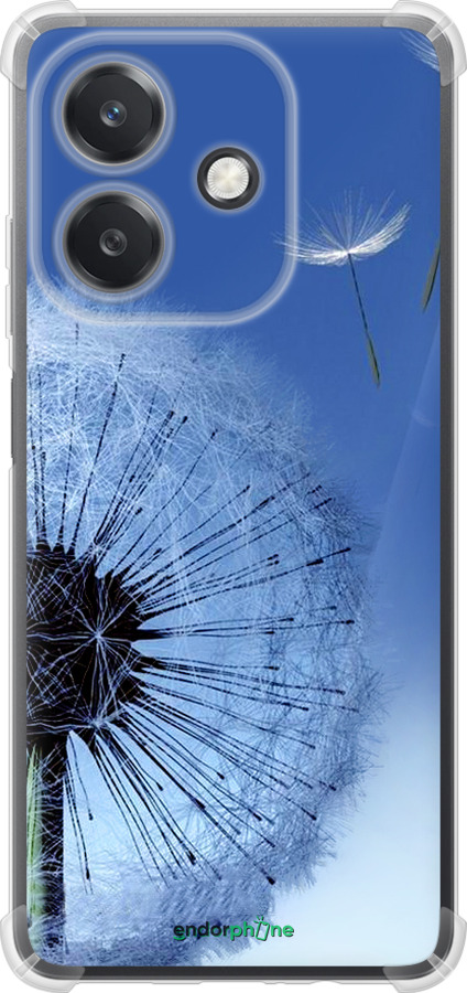 Силикон с усиленными углами чехол Одуванчик для Oppo A3X 4G/5G - 6005sp-3815 изображение 