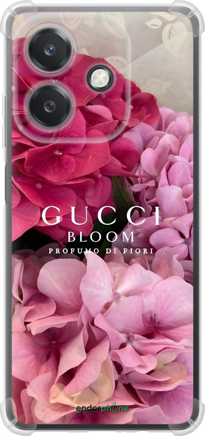 Силикон с усиленными углами чехол Гучи для Oppo A3X 4G/5G - 6341sp-3815 изображение 