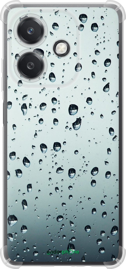 Силикон с усиленными углами чехол Стекло в каплях для Oppo A3X 4G/5G - 848sp-3815 изображение 