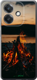 Силіконовий чехол Вогонь для Oppo A3 4G - 6021u-3846 изображение 