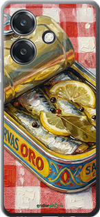 Силиконовый чехол 'Vintage Sardine Tin Phone' для Oppo A3 4G изображение 7