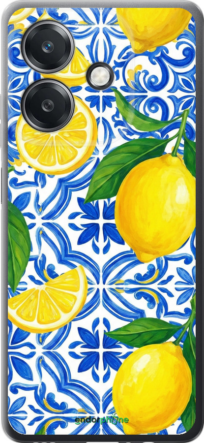 Силіконовий чехол Grocery Girl Italian Summer для Oppo A3 4G - 6766u-3846 изображение 