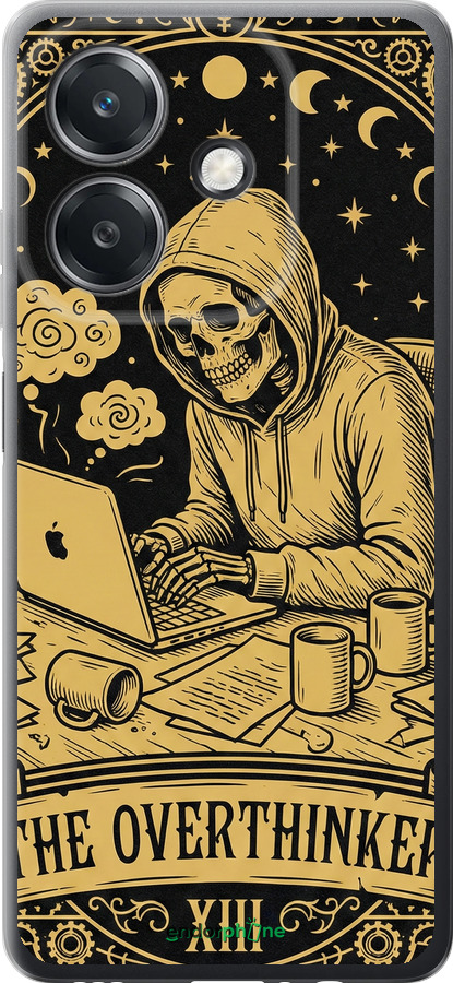 Силиконовый чехол The Overthinker для Oppo A3X 4G/5G - 6774u-3815 изображение 