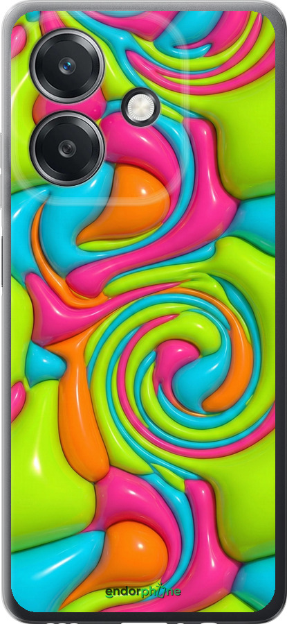 Силіконовий чехол Y2K Jelly Dream для Oppo A3X 4G/5G - 6780u-3815 изображение 