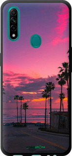 TPU чехол Пальмы для Oppo A31 - 5873b-1074 изображение 