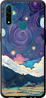 TPU чехол Креативный арт для Oppo A31 - 6322b-1074 изображение 