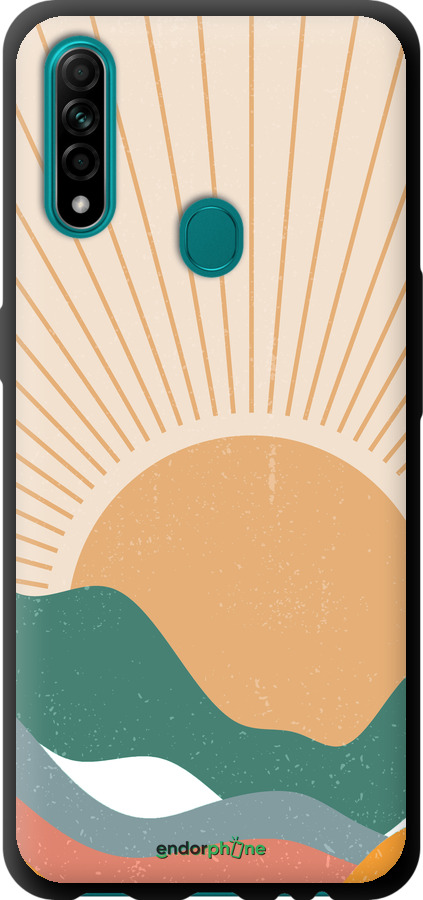 TPU чехол Горы и солнце v2 для Oppo A31 - 5488b-1074 изображение 