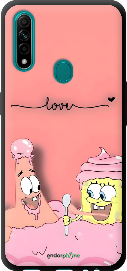 TPU чехол Спанч Боб для Oppo A31 - 6282b-1074 изображение 