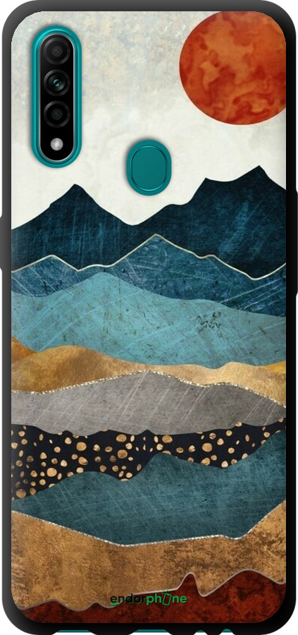 TPU чехол Янтарный закат для Oppo A31 - 6475b-1074 изображение 