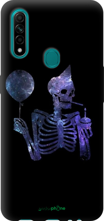 TPU чехол Скелетное искусство для Oppo A31 - 6536b-1074 изображение 