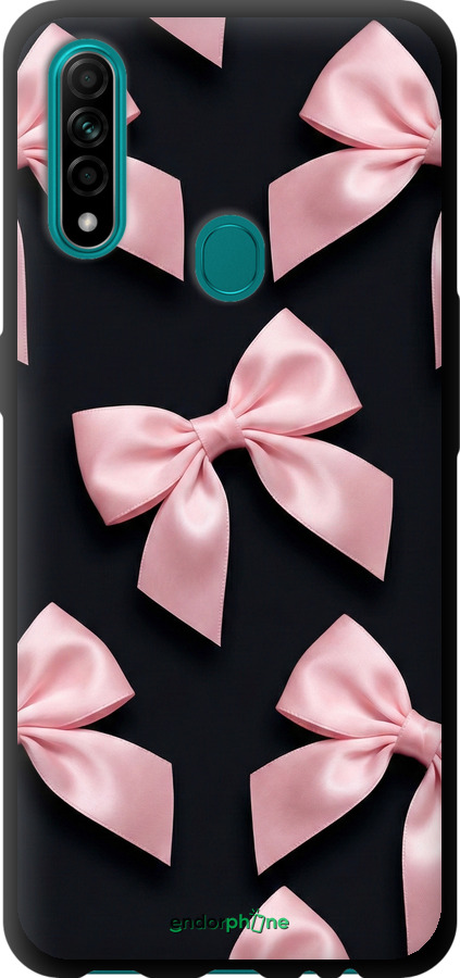 TPU чехол Coquette Ribbons Dark Coquette для Oppo A31 - 6767b-1074 изображение 